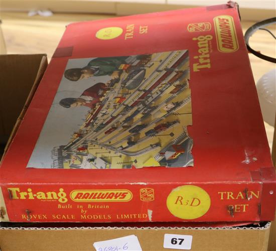 A quantity of Triang railways boxed toys